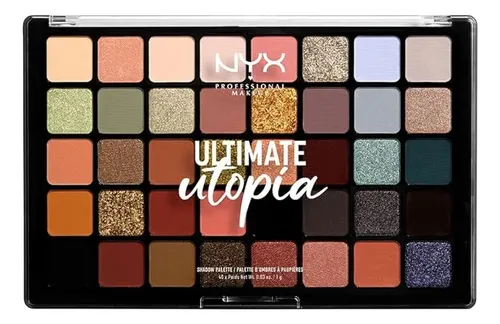 Nyx Paleta De Sombras De Ojos Ultimate Utopia 40 Colores