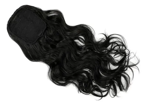 Extensión De Cabello Largo Y Ondulado Para Coleta