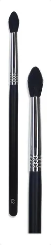 Brocha de Ojos Make Up Supplies N62 Cónica Negra con Mango de Madera