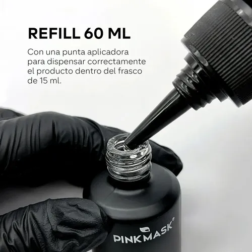 Esmalte Semipermanente – Base Coat – Refill Transparente