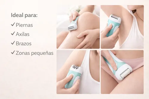 Depiladora Electrica 4 En 1 Recargable Usb Mujer Generica