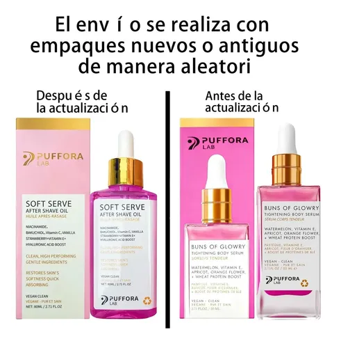 |ghjrtwestock Limited Aceite Para Después De La Depilación Puffor