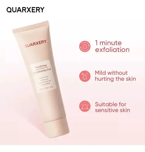 Gel Exfoliante Quarxery, Gel Exfoliante Suave, 3 Unidades