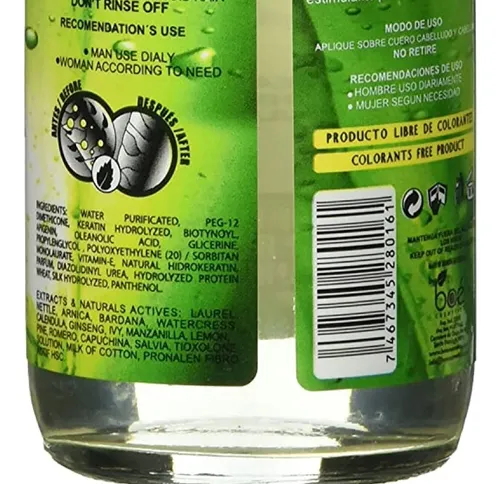 Kit De Cuidado Del Cabello Boe Cosmetics Crecepelo Con Gotas