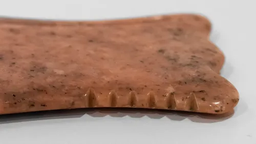 Piedra Gua Sha Tulip Corporal Piedra Onix O Marmol