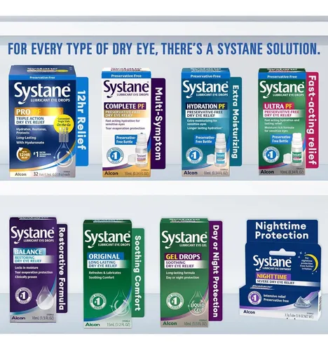 Gotas Systane Pro Pf Sin Preservante 32 Frascos (pack 2)