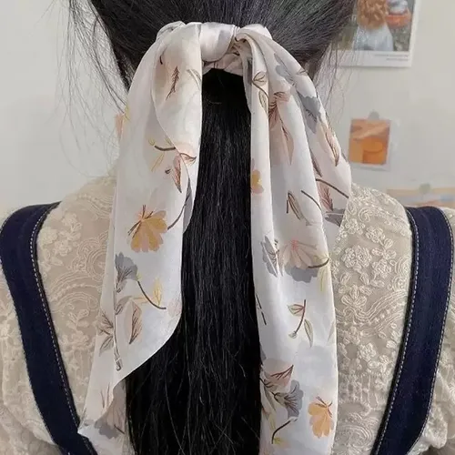 Lazo Cinta 4 Pzs, Suave Y Fino, Accesorio Delicado Pelo