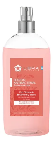 Locion Antibacterial Higienica Benzalconio X 500 Libra