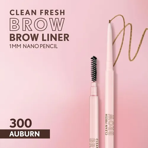 Covergirl Clean Fresh Brow Nano Lápiz De Cejas Auburn
