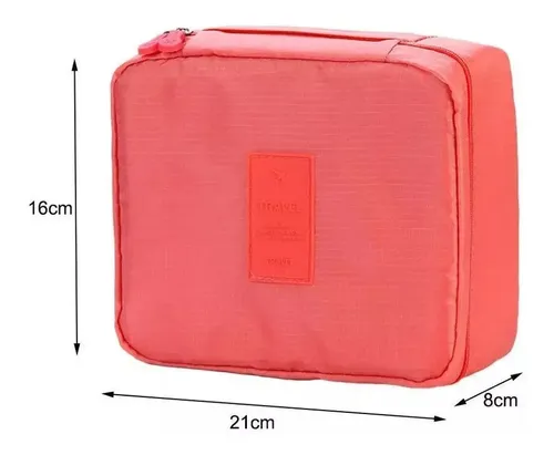 Neceser Bolso Porta Cosmeticos Maquillaje Organizador Liso