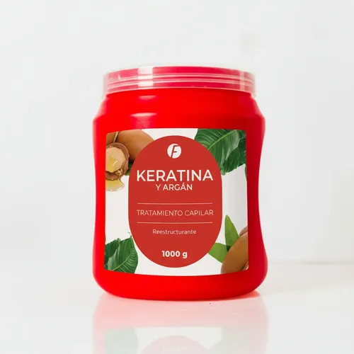 Baño De Crema Keratina Argan 1k