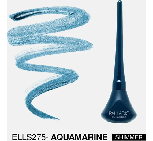 Delineador Líquido Palladio Aqua Aquamarine 1.2 Oz