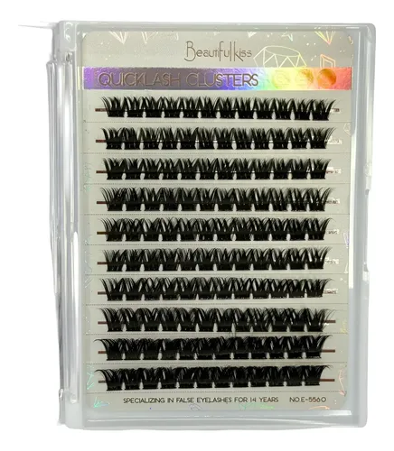 Pestañas Postizas Cluster Beautifulkiss Mix 11mm 12mm 13mm