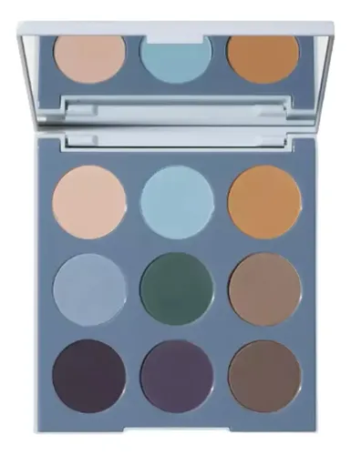 Paleta de Sombras Morphe 9C Matte Essentials con 9 Tonos Mate Hipoalergénica