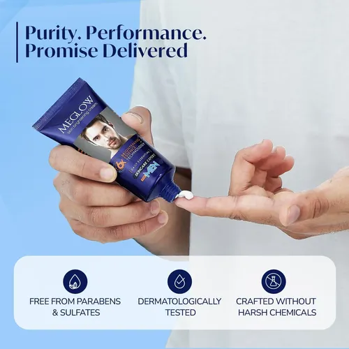 Crema Meglow Para Hombres 50 G Spf 15