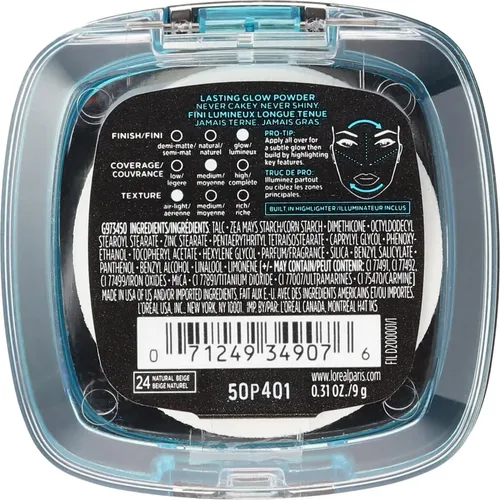 Polvo Compacto L’oréal Paris Infallible Pro Glow 8.8g