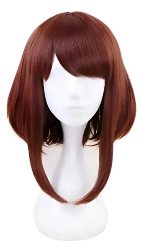 Peluca Corta Ochaco Uraraka My Hero Academia Cosplay