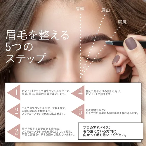 Juego De 2 Pinzas Para Cejas Tweezer Guru, Acero Inoxidable,