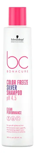 Schwarzkopf Color Freeze Silver Shampoo Desamarillante 250ml
