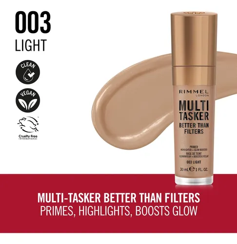 Imprimador Facial Multitarea De Rimmel London, Potenciador D