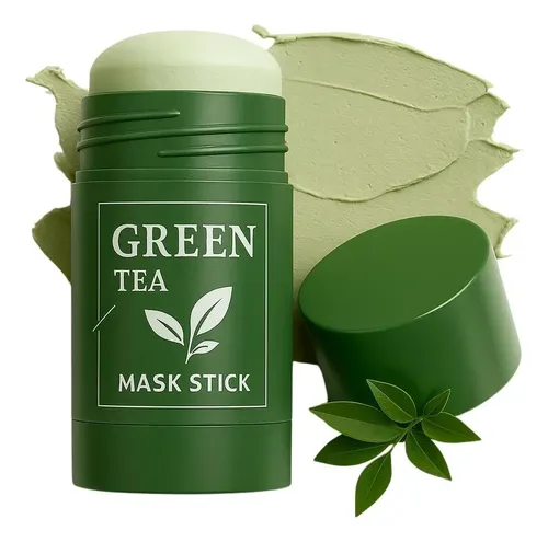 Mascarilla De Té Verde Shuiku En Barra Para Puntos Negros