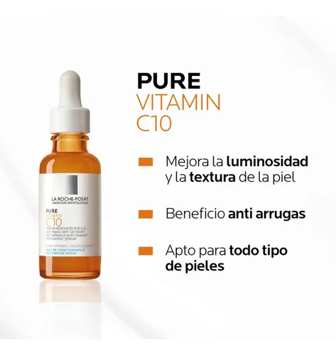 La Roche-posay Pure Vitamin C10 Sérum 30 Ml