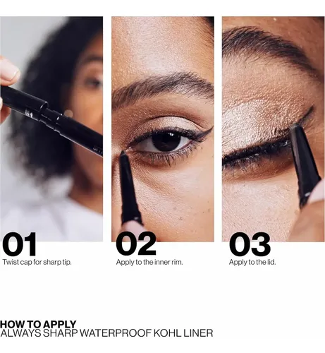 Eyeliner Kohl Impermeable Smashbox 05 Raven 1 Cuenta