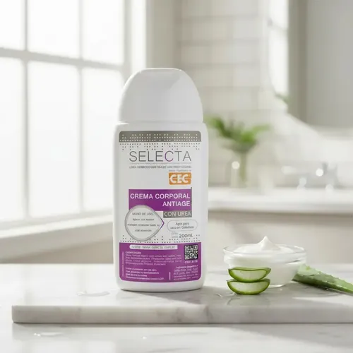 Crema Corporal Antiage Con Urea Selecta Fragancia Agradable