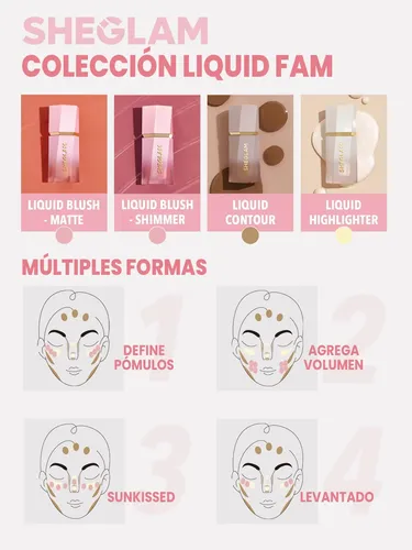 Sheglam Rubor Líquido Mate Color Bloom Swipe Right