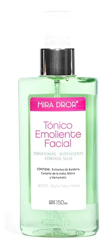 Tonico Emoliente Facial Piel Con Acné Mira Dror 150ml