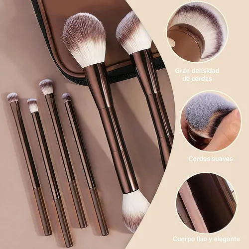Brochas Para Maquillaje, 15 Set De Brochas Para Maquillaje