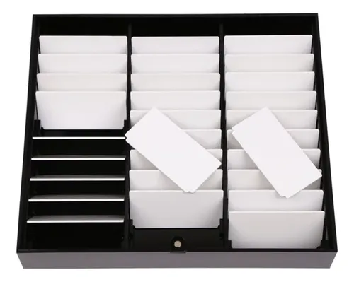Caja Expositora De Almacenamiento De Uñas Postizas, 33 Cuadr