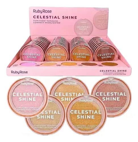 Iluminador Compacto Ruby Rose Celestial Shine