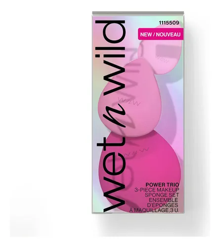 Set De Esponjas De Maquillaje Wet N Wild Power Trio Beauty B