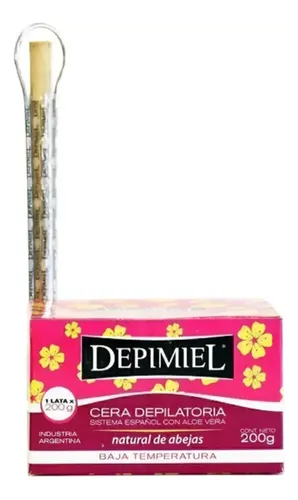 Depimiel Cera Depilatoria Natural Baja Temperatura 200g
