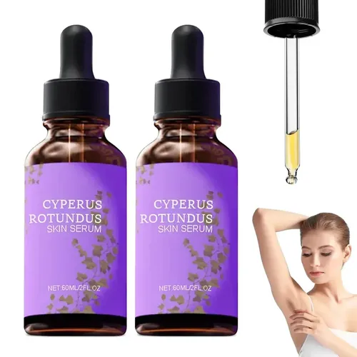 2 Sueros De Aceite De Cyperus Rotundus Para Depilación