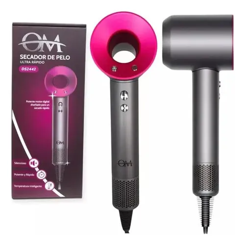 Secador Pelo Profesional Alta Potencia 220v Secado Rápido