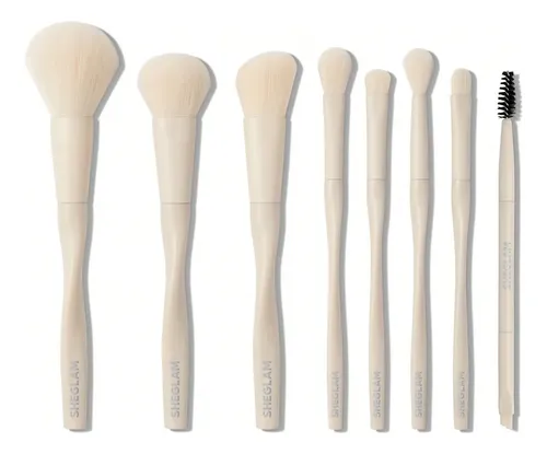 Sheglam Pro Core Set 8 Brochas Maquillaje Portátil