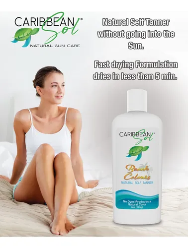 Autobronceador Caribbean Sol Beach Colors Natural, 180 Ml