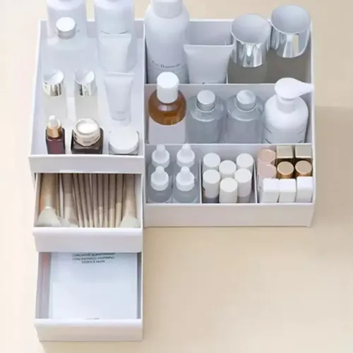 Organizador Maquillaje Cremas Escritorio Oficina Cajones