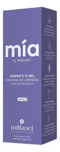Espuma De Limpieza Mía Con Niacinamida, Millanel