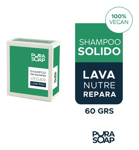 Shampoo Solido Neutro Sin Sulfatos Ni Silicona