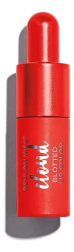 Labial Liquido Revlon Kiss Cloud Blotted Acabado Sedosa 5ml Color 008 Airy Scarlet