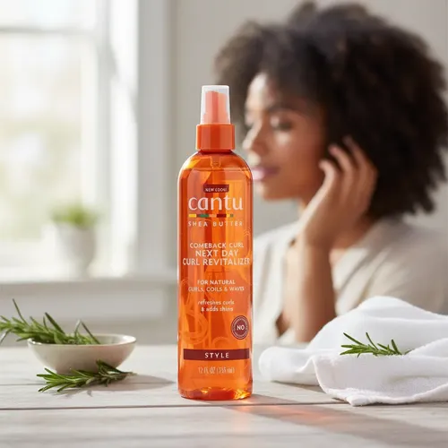 Cantu Spray Day After Revitalizador De Rulos 355ml Curly Gir