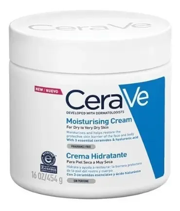 Cerave Crema Hidratante Con Acido Hialuronico Piel Seca 454g
