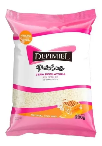 Cera Depilatoria Depimiel Natural Con Miel En Perlas 200g