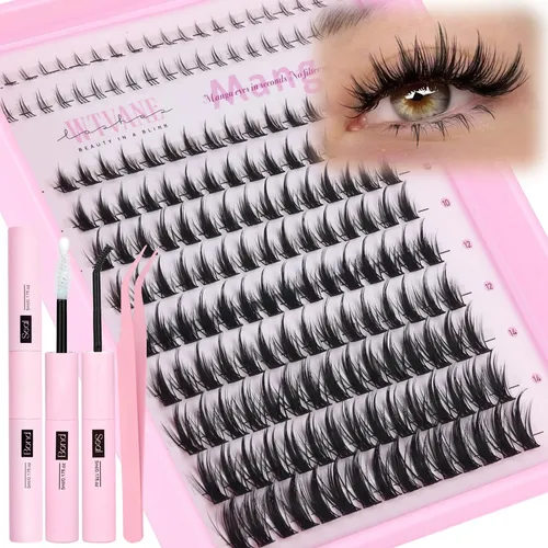 Wispy Lash Clusters Kit Venus Invisible Band Eyelash