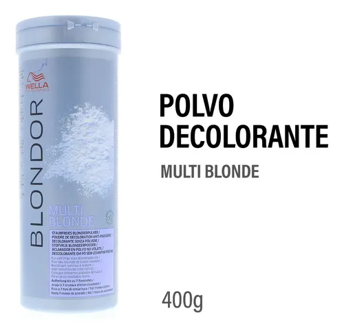 Polvo Decolorante Blondor X400grs Wella