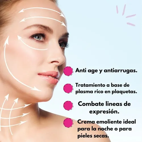 Lidherma Plasma Infusión Crema Facial 50 G Todo Tipo Piel