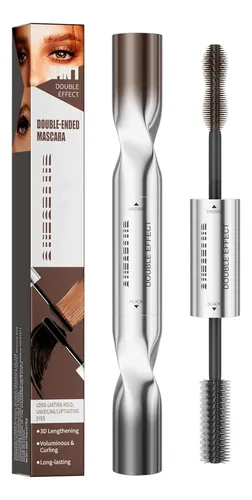 Z/l Máscara Ligera De Doble Cabeza, Rizado Natural, Largo Y